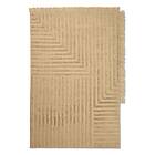 Ferm Living Crease ullmatta 140x200 cm Light Sand