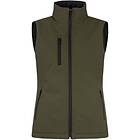 Clique Padded Softshell Vest Ladies Dimgrön L