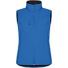 Clique SOFTSHELLVÄST DAM CLASSIC Royalblå 2XL