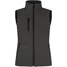 Clique Padded Softshell Vest Ladies Mörkgrå XS