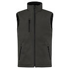 Clique Padded Softshell Vest Mens Mörkgrå M