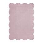 Layered Scallop ullmatta 180x270 cm Pink lavender