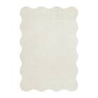 Layered Scallop ullmatta 250x350 cm Bone white