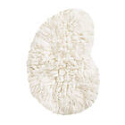 Layered Residue Shaggy ullmatta Bone White, 180x270 cm