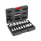 Vigor Uttagssats 1/2 (12,5 mm) 17 stycken V7512/17