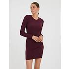 Vero Moda Slim Fit O-ringning Lång klänning