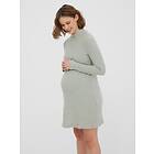 Vero Moda Maternity Normal passform Hög hals Klänning