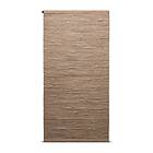Rug Solid Rug Cotton Teppe 140x200 cm Nougat