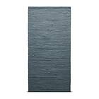 Rug Solid Rug Cotton matta 65x135 cm Steel grey (grå)