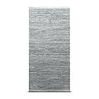 Rug Solid Rug Leather matta 140x200 cm light grey (ljusgrå)