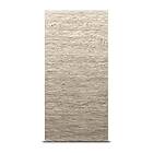 Rug Solid Rug Leather matta 140x200 cm beige