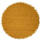 Bloomingville Teppe jute Ø 150 cm Gul