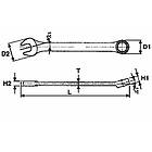 Teng Tools Combination wrench 46mm (72672850)