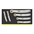 Stahlwille TCS 240/6 96838774 Fastnøkkelsats 6 delar 10 19 mm