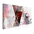 Arkiio Tavla Geometric Background (1 Part) Narrow 120x40 A3-N7795-DKX