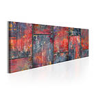 Arkiio Tavla Metal Mosaic Red 120x40 A3-N6593-DK