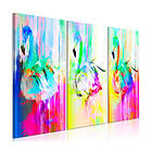 Arkiio Tavla Colourful Flamingos 3 delar (3 Parts) 120x80 A3-N7916-DKX
