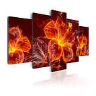 Arkiio Tavla Fiery Flowers 200x100 A3-N3707-DKX