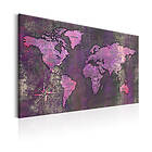 Arkiio Tavla Amethyst Map 120x80 A3-N5926-DKX