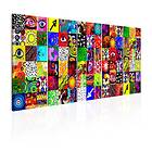 Arkiio Tavla Colourful Abstraction 225x90 A3-N7336-DKX