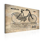 Arkiio Tavla N° 1245 Bicyclette 120x80 A3-N4142-DKXL