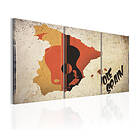 Arkiio Tavla Spanien Gitarr Och Flamenco 60x30