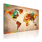 Arkiio Tavla Painted World 90x60 A3-N2551-DKX