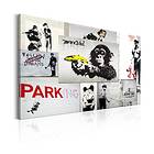 Arkiio Tavla Banksy Police Fantasies 90x60 A3-N6476-DK
