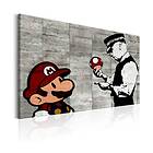 Arkiio Tavla Banksy on Concrete 90x60