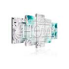 Arkiio Tavla Azure Asylum 100x50 A3-N4482
