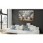 Arkiio Tavla Silver World 90x60 A3-N5722-DKX