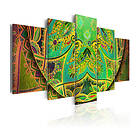 Arkiio Tavla Mandala Green Energy 100x50 A3-N6716