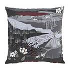 Arvidssons Textil Fjällvandring kuddfodral 47x47 cm -vinröd