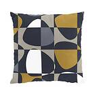 Arvidssons Textil Mosaik kuddfodral 47x47 cm Mörkgrå