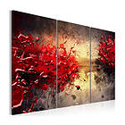Arkiio Tavla Red splash 90x60