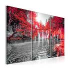 Arkiio Tavla Waterfalls Of Ruby Forest 90x60