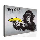 Arkiio Tavla Stoppa Eller Apan Banksy skjuter! 60x40