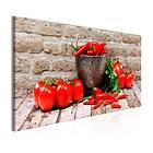 Arkiio Tavla Red Vegetables Brick (1 Part) Narrow 135x45 A3-N7843-DKXL