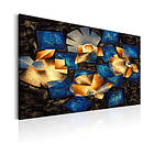 Arkiio Tavla Geometrical Flowers 90x60 A3-N6814-DKX