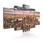 Arkiio Tavla New York City Morning Sky 100x50 A3-N5832