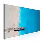 Arkiio Tavla Sea and Wooden Bridge Blue (1 Part) Narrow 120x40