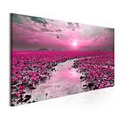 Arkiio Tavla Lilies and Sunset (1 Part) Narrow 135x45