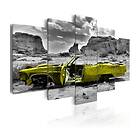 Arkiio Tavla Yellow Car 100x50