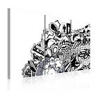 Arkiio Tavla Artistic mess triptych 90x60