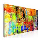 Arkiio Tavla Colourful Abstraction Narrow (1 Part) 150x50 A3-N8211-DK150