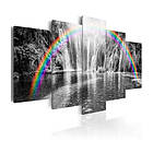 Arkiio Tavla Rainbow On Grays 100x50