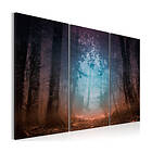 Arkiio Tavla Edge of the forest triptych 90x60