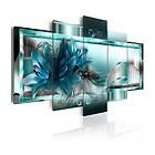 Arkiio Tavla Sky Blue Lilies 200x100 A3-N6226-DKX