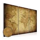 Arkiio Tavla Old map triptych 90x60