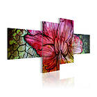 Arkiio Tavla A Flower rainbow-hued 100x45